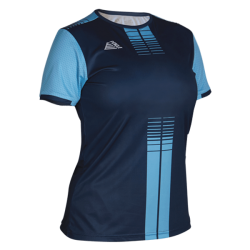 Vigo Womens Football Shirt Navy/Sky